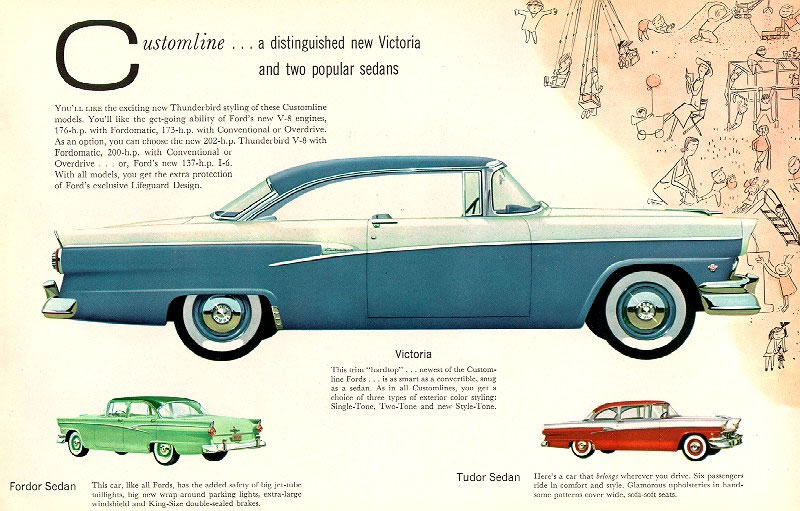 1956 Ford Brochure Page 10